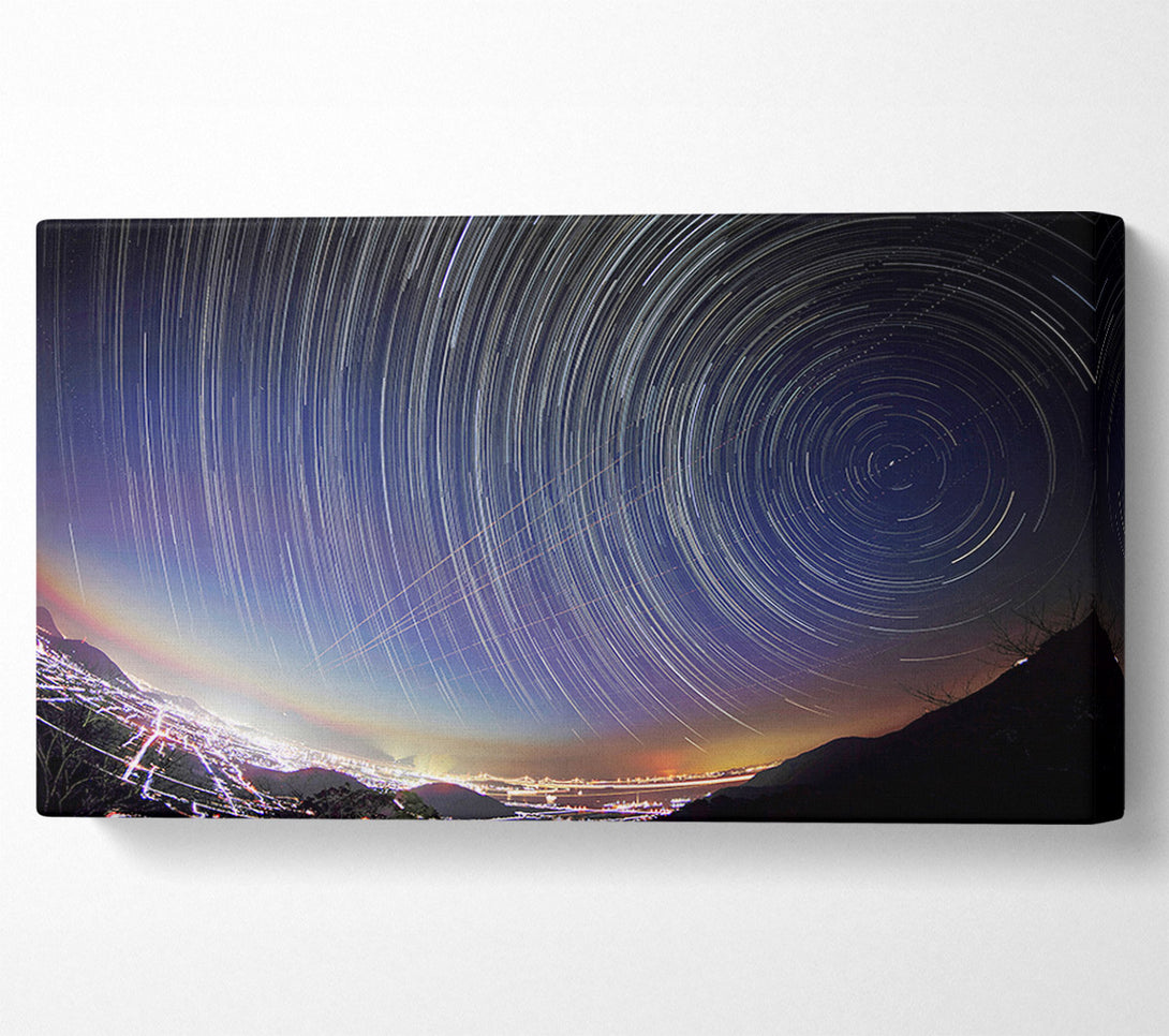  A Canvas Print of Speed Of Light Canvas Print