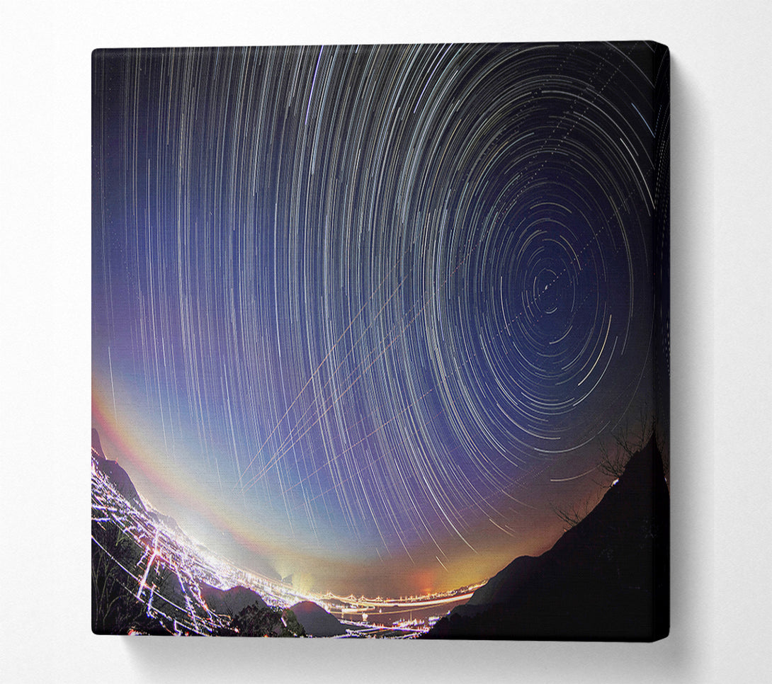  A Canvas Print of Speed Of Light Canvas Print