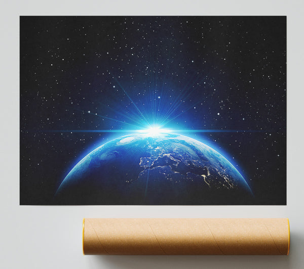 Earth From Above Print