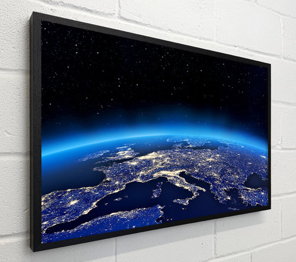Glow Of The Earth At Night