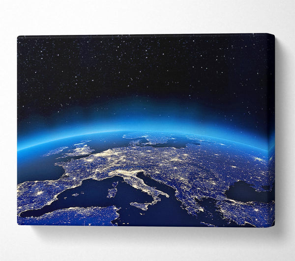 Glow Of The Earth At Night