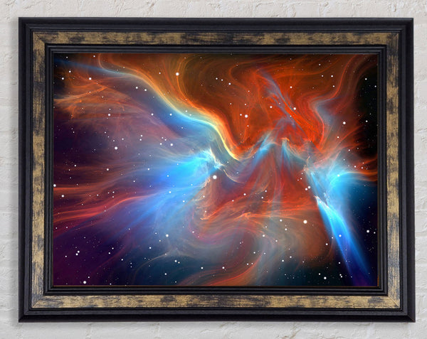 Deep In Space Framed Print