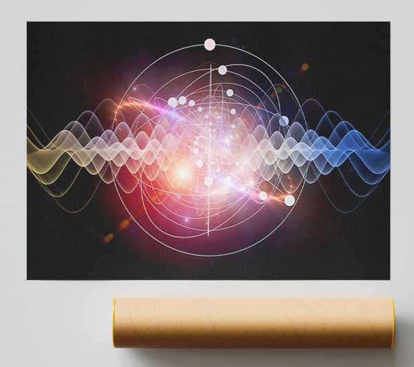 Vibration Of The Universe Giclee Print