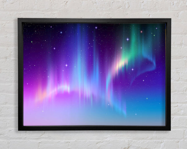 Northern Light Splendour Framed Print
