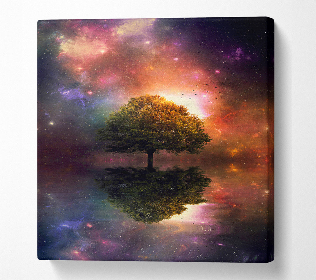  A Canvas Print of Universal Tree Of Life Canvas Print
