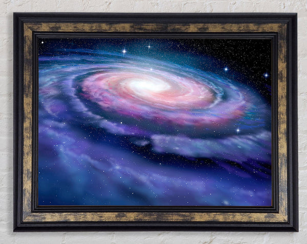 Swirl Of The Galaxies Framed Print