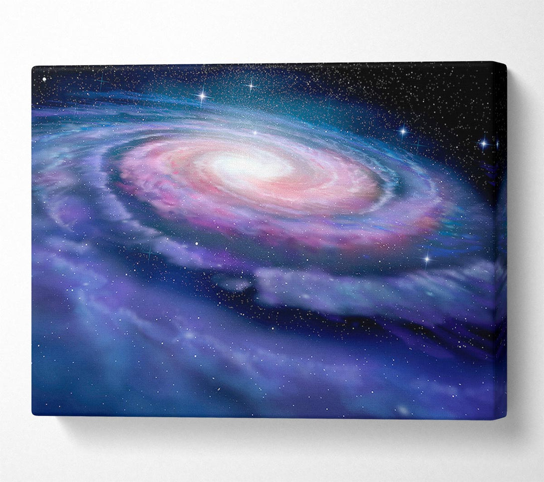  A Canvas Print of Swirl Of The Galaxies Canvas Wall Art