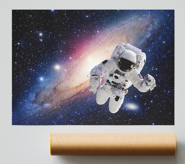 Astronaut Exploding Star Giclee Print