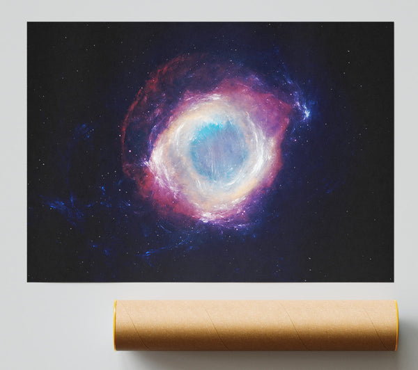 Eye Of The Galaxy Poster