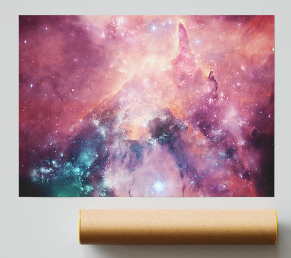 Horsehead Nebula Pink Print