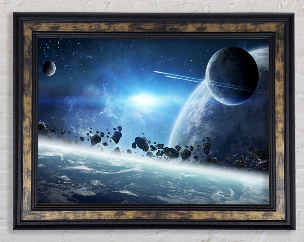 Universal Pull Framed Print