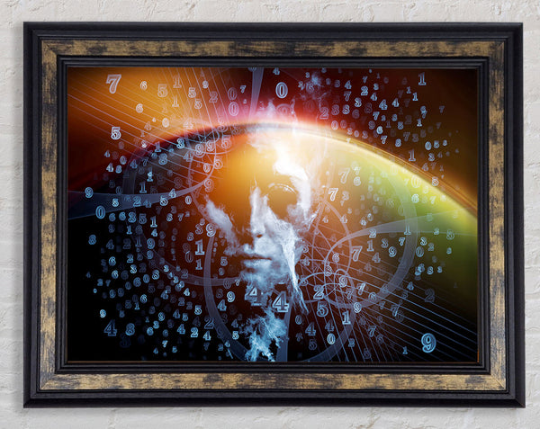 Fibonacci Framed Print