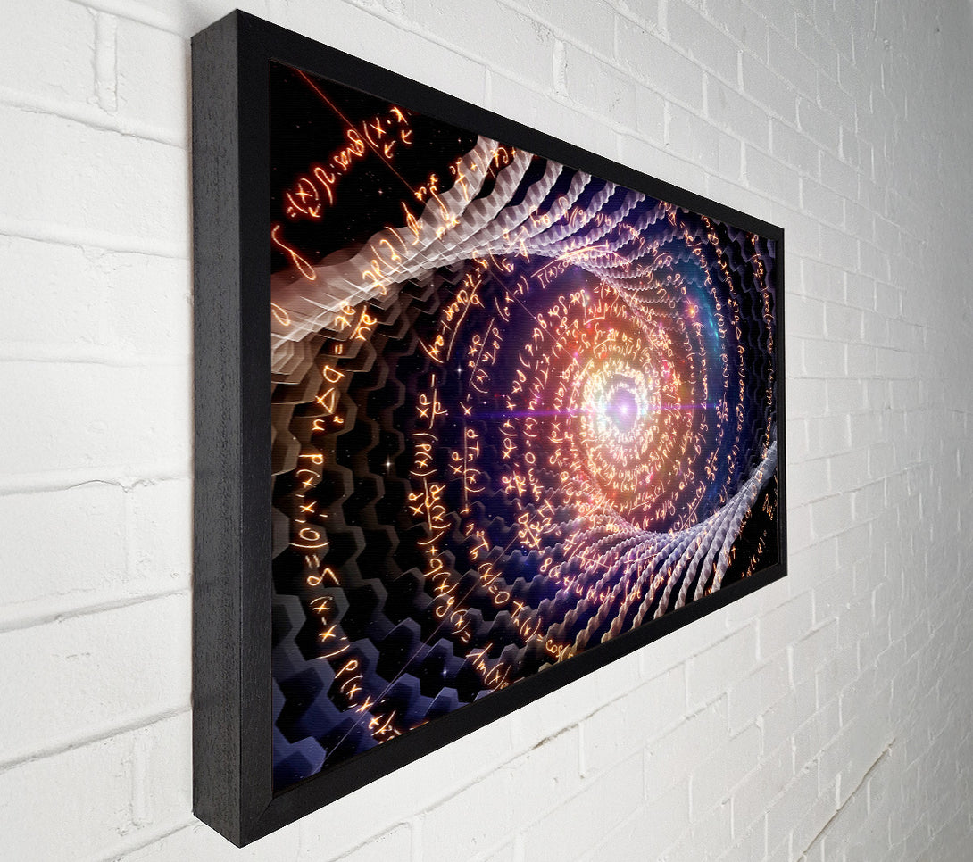  A Canvas Print of Fibonacci Sequence Canvas Wall Art