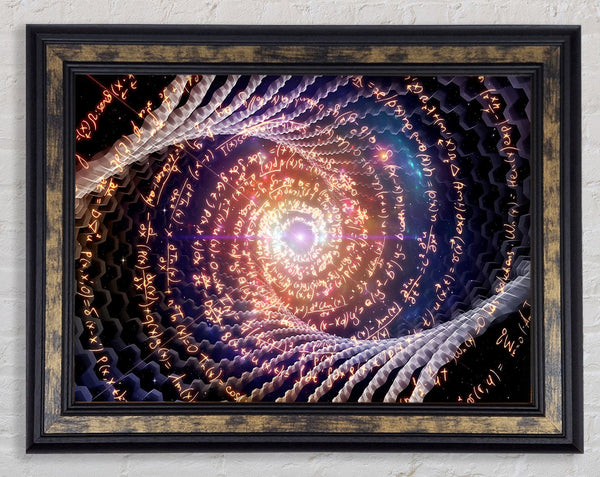 Fibonacci Sequence Framed Print