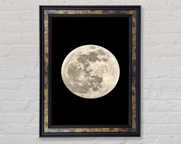 The Moon Framed Print