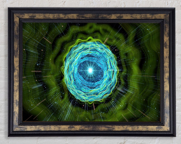 To Another Dimension Framed Print