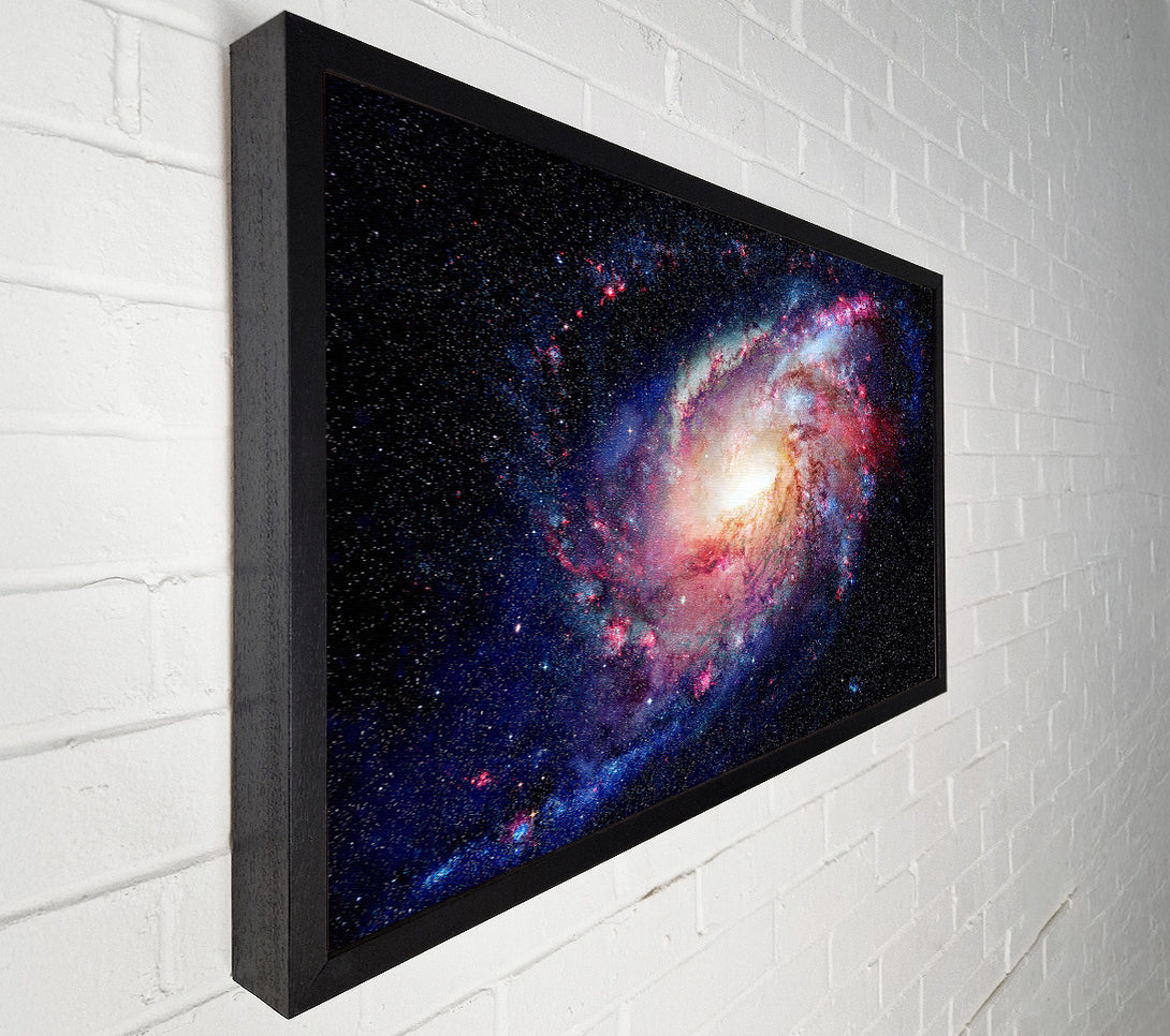  A Canvas Print of Stunning Star Swirl Canvas Print