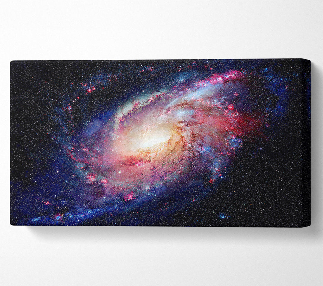  A Canvas Print of Stunning Star Swirl Canvas Print