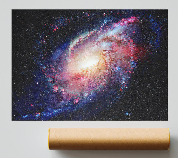 Stunning Star Swirl Poster