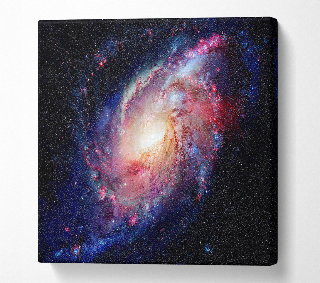  A Canvas Print of Stunning Star Swirl Canvas Print