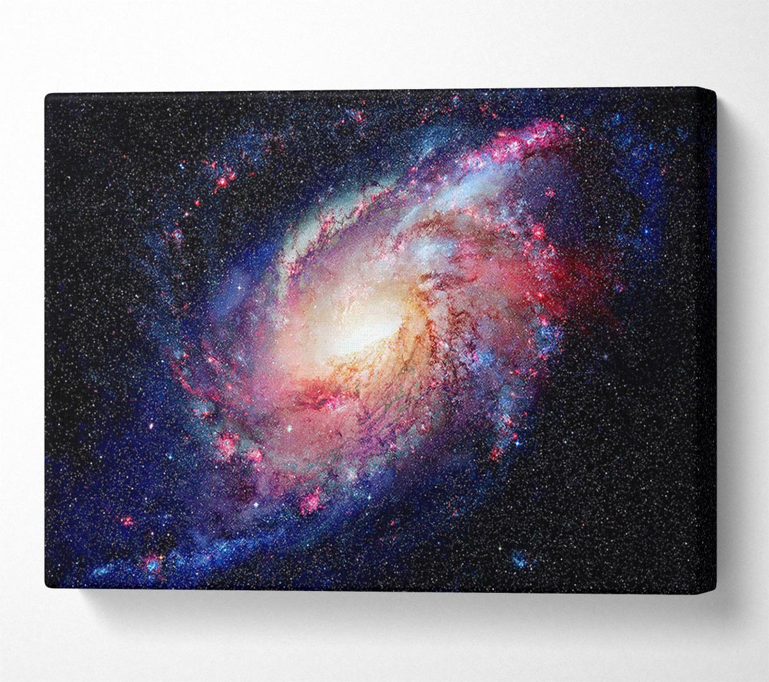  A Canvas Print of Stunning Star Swirl Canvas Print