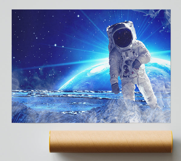 Astronaut Above Giclee Print