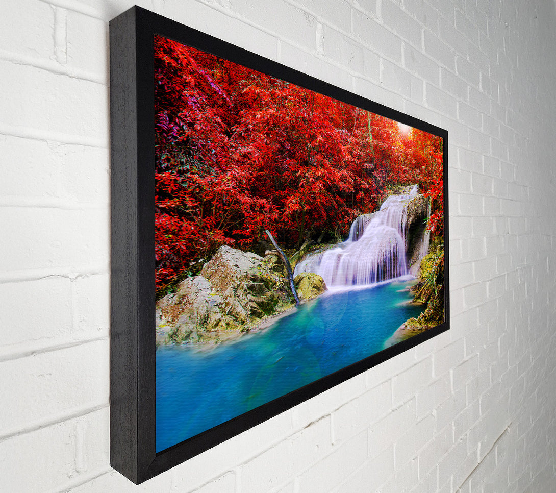  A Canvas Print of Red Tree Delight Canvas Print