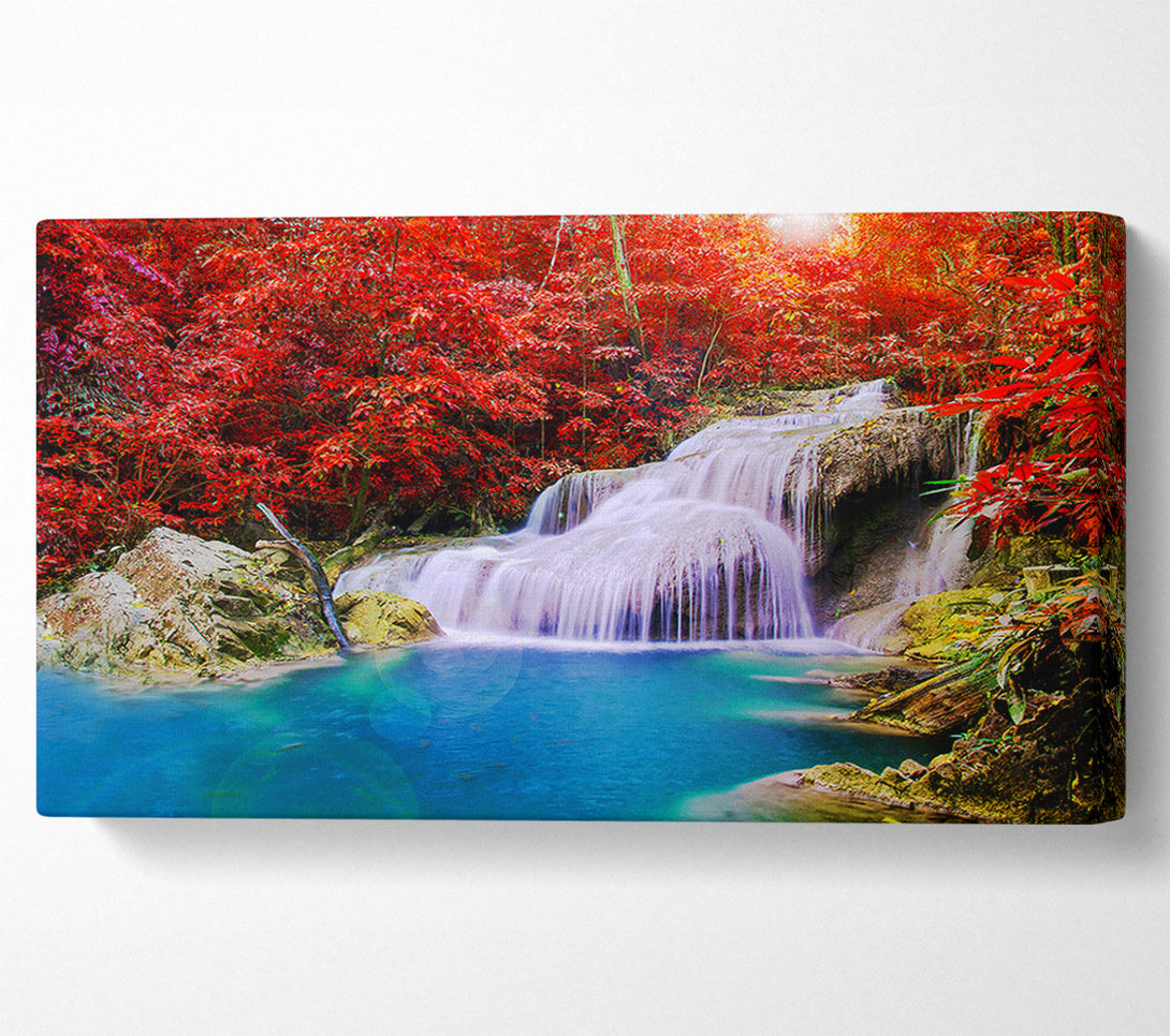  A Canvas Print of Red Tree Delight Canvas Print
