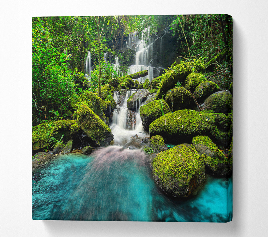  A Canvas Print of Green Delight Canvas Wall Art
