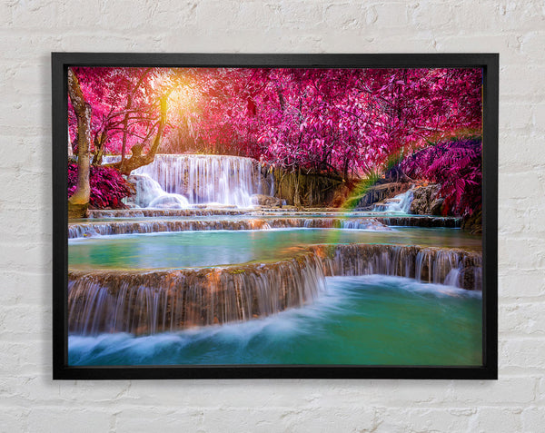 Pink Tree Beauty 3 Framed Print