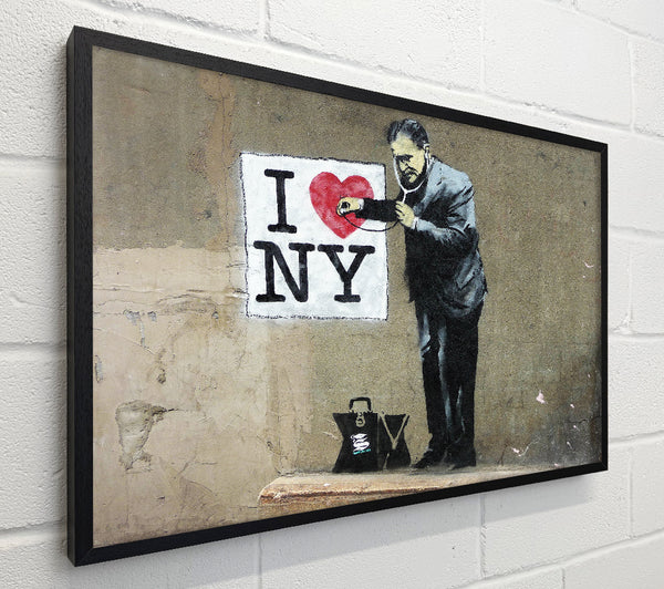 Banksy I Love Ny