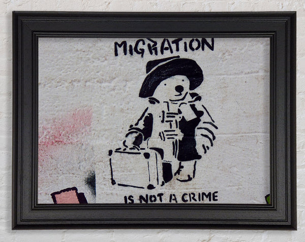 Banksy French embassy portrait Framed Print