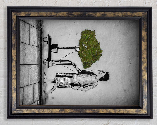 Oxygen tree Framed Print