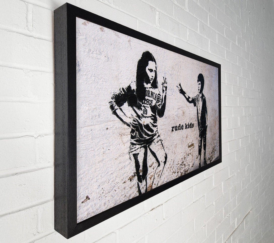  A Canvas Print of Banksy Steve Jobs Canvas Art