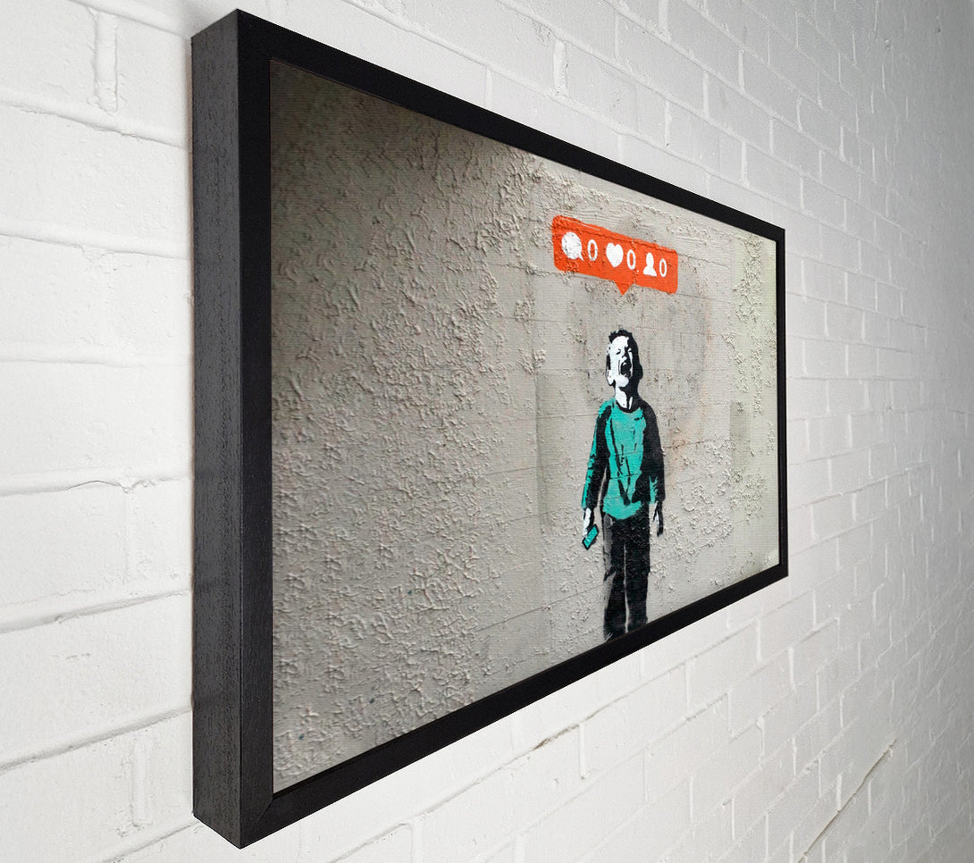  A Canvas Print of Banksy Trendy Storm Trooper Canvas Print