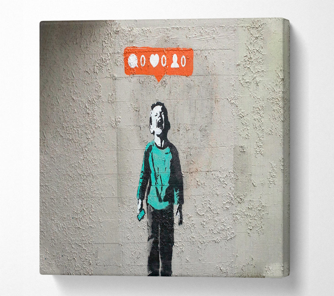  A Canvas Print of Banksy Trendy Storm Trooper Canvas Print