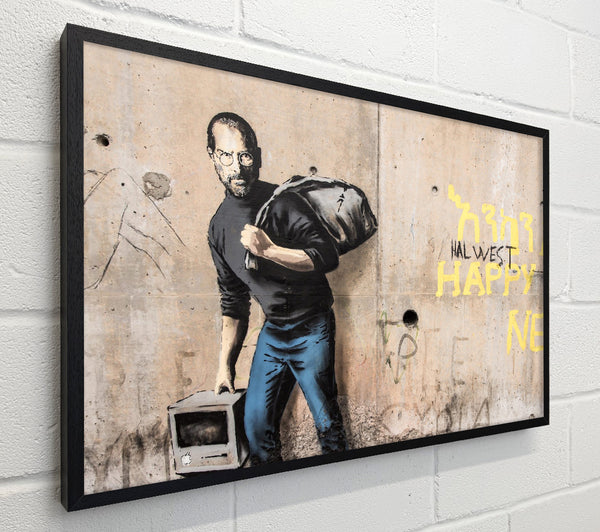 Banksy Steve Jobs Imac