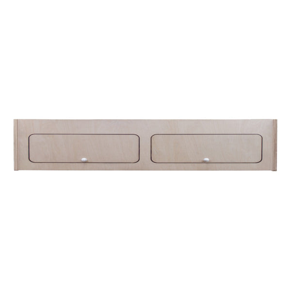 Overhead Camper Cabinet  to  120cm x 25cm x 25cm