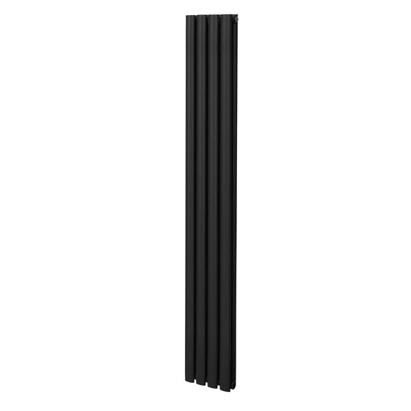 Oval Column Radiator 1800mm x 240mm Black