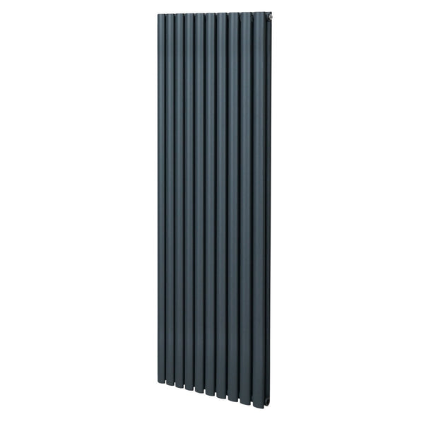 Oval Column Radiator 1800mm x 600mm Anthracite Grey