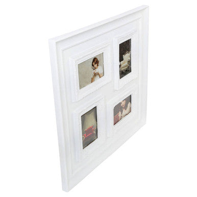 Maren 4 Photo White Plastic Multi Photo