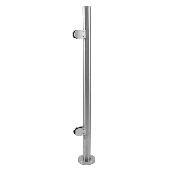 Stainless Steel Balustrade, End Post, 110cm H