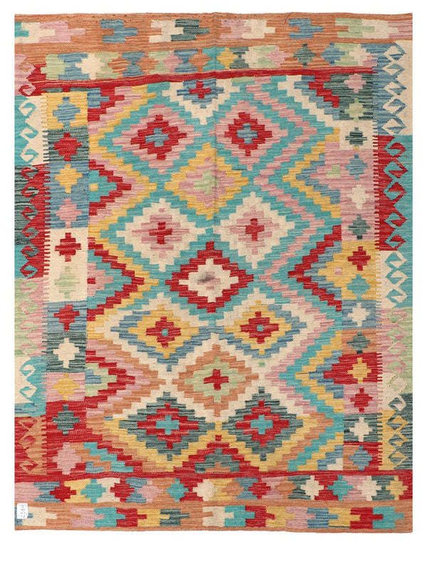Maimana Afghanistan Kilim Rug - 200 x152 cm