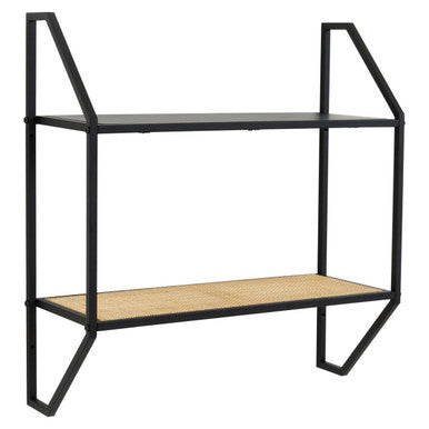 Depok Two Tier Wall Shelf