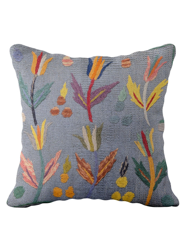 Suzani Hand Embroidered Cushion Cover - 45 x 45 cm