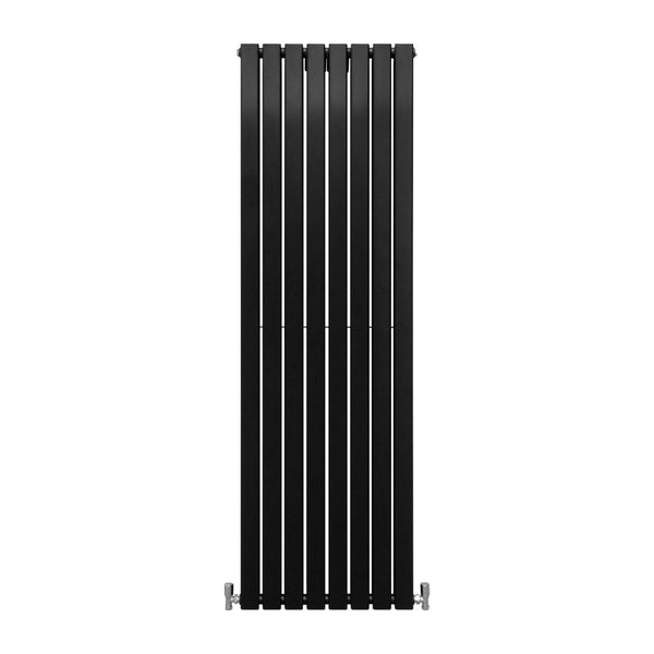 Designer Flat Panel Radiators Matt Black 1800mm x 560mm