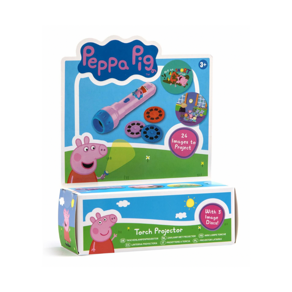 Wholesale Peppa Pig Torch Projector with 24 Images - (Case of 12)