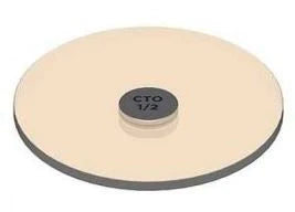 00321 - Soraa - Snap Lens - 2in Colour Filter 1/2 CTO 3000k to 2400k