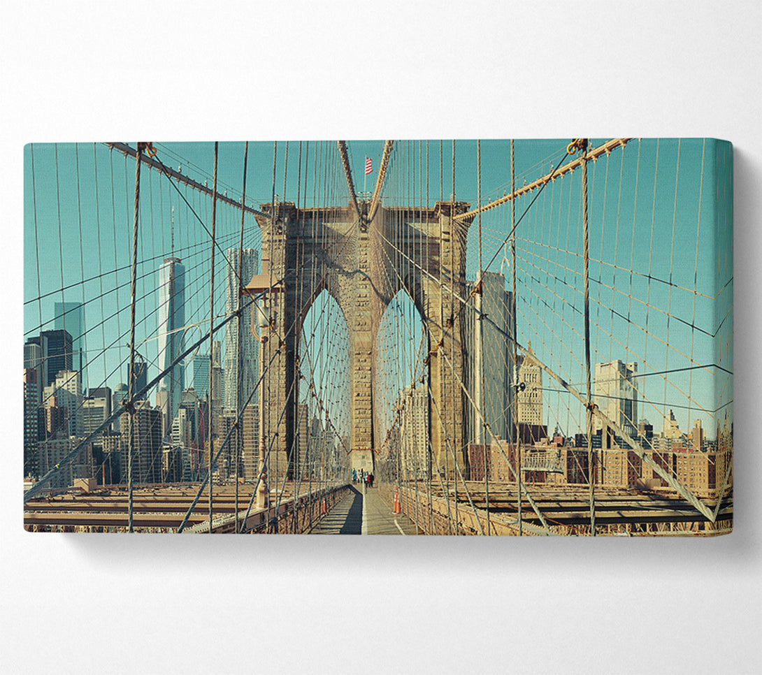  A Canvas Print of Amazing NYC Bridge Canvas Wall Art