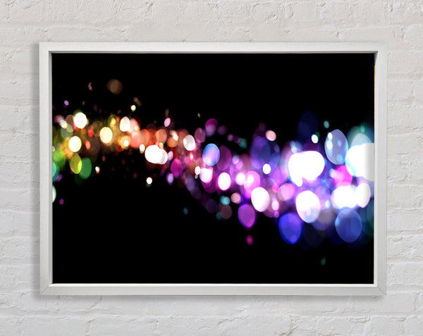 Light Diffusion colour Framed Print